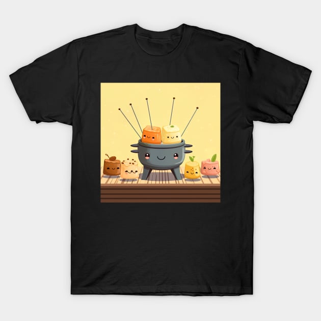 Fondue T-Shirt by ComicsFactory